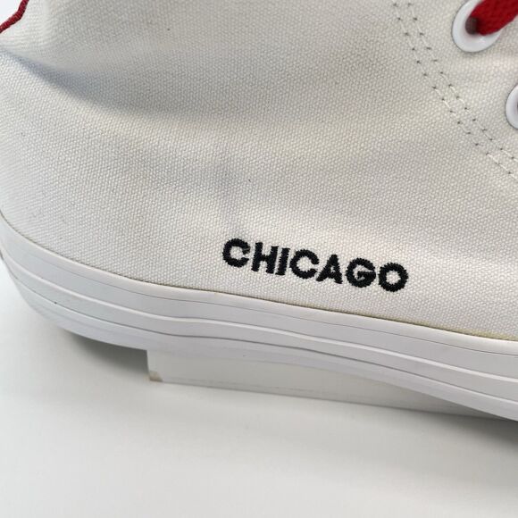 Converse NBA Chicago Bulls Shoes Sneakers Chuck Taylor All Star High Mens 10.5 - Picture 12 of 12